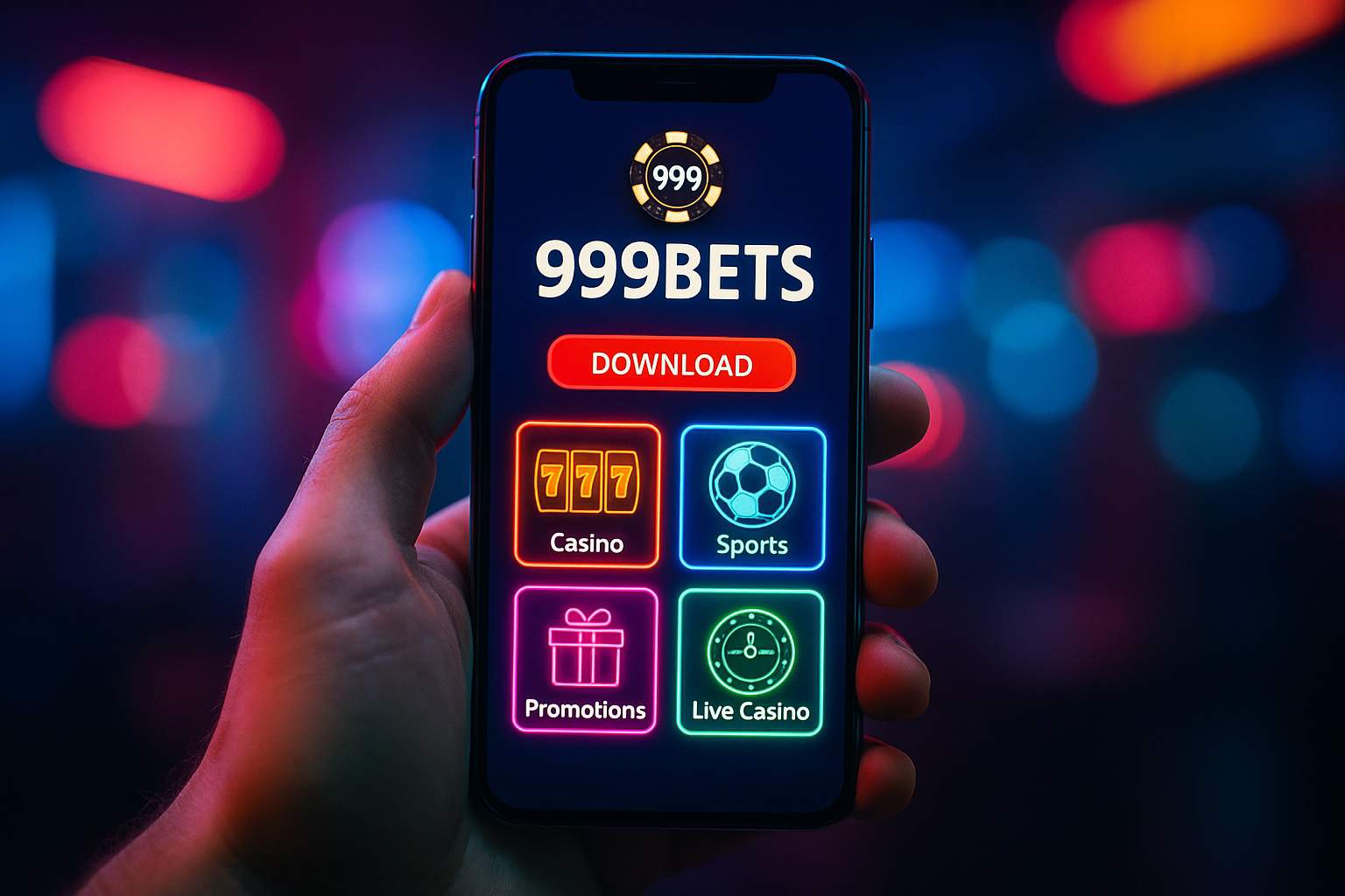 Baixar o 999BETS Cassino App