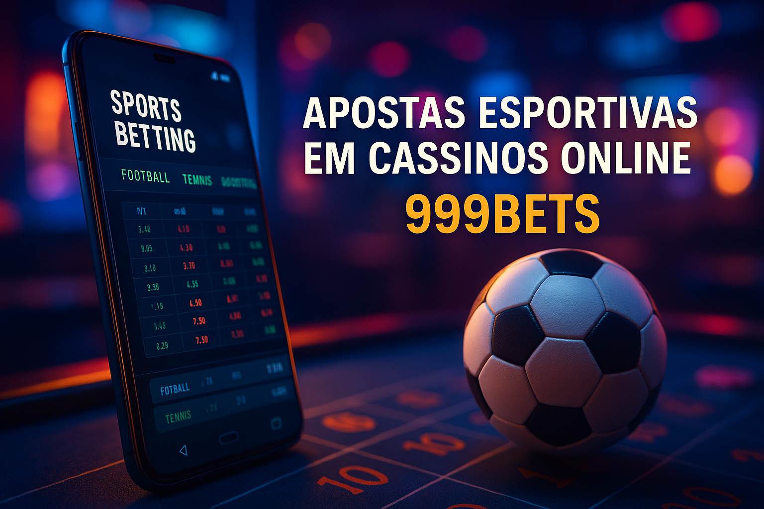 Aposte em apostas esportivas no cassino online 999BETS