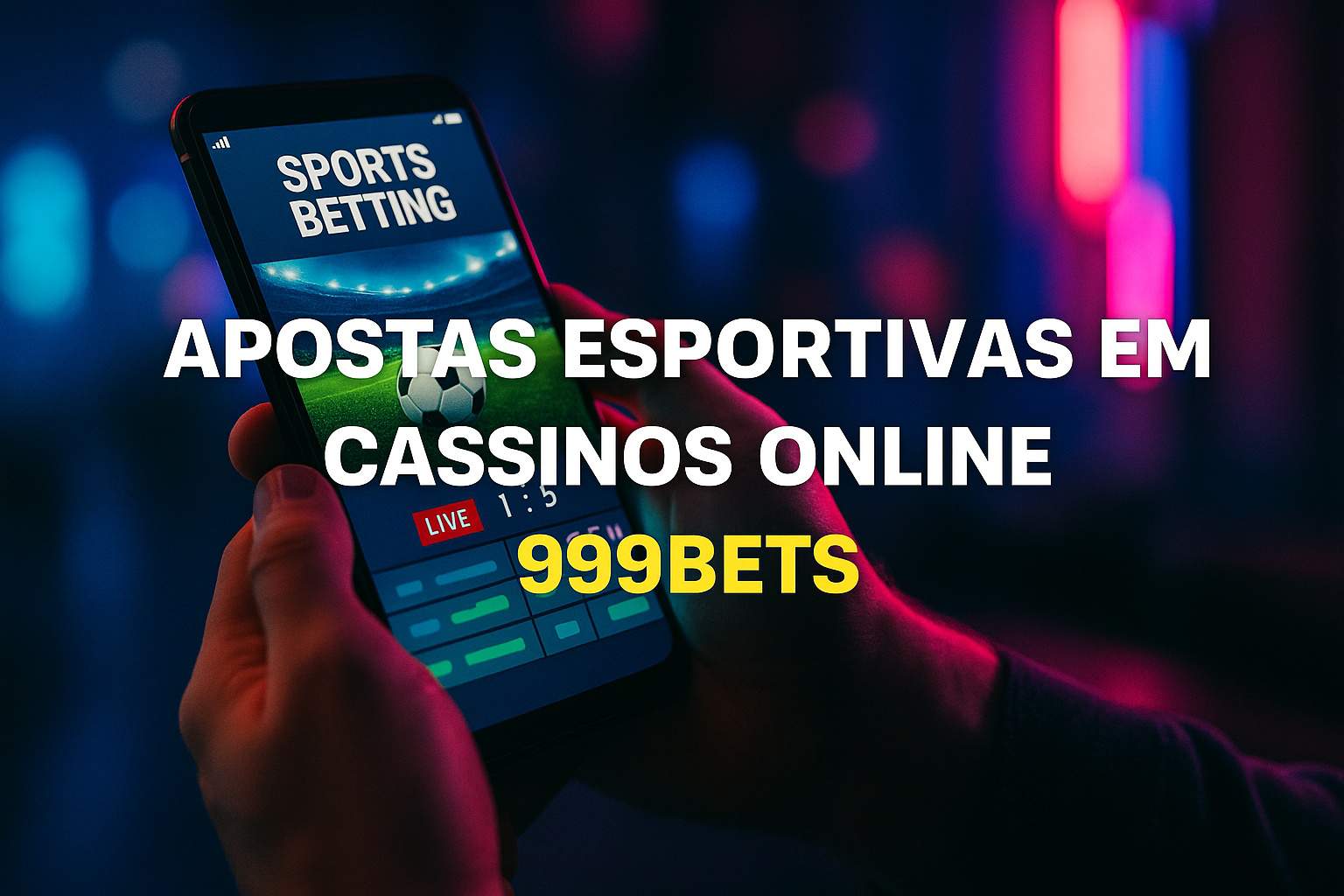 Apostas esportivas no cassino online 999BETS